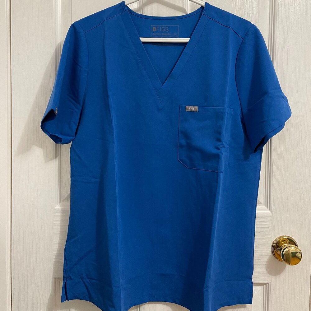 FIGS Scrub Set (Royal Blue) Size XL **Used Condition**